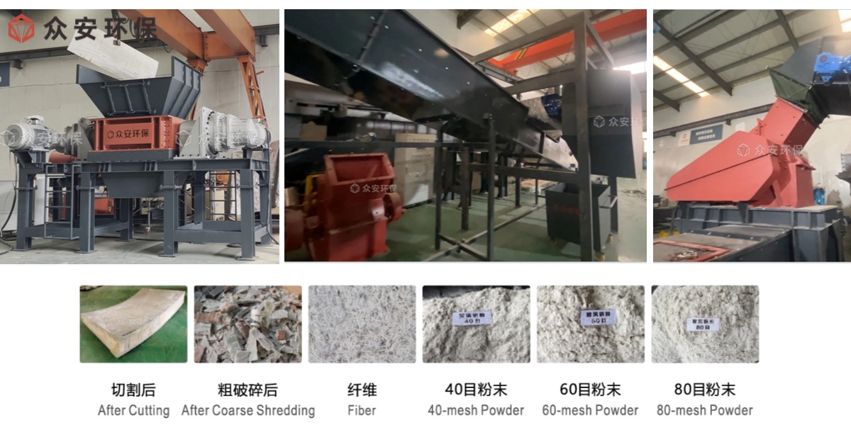 眾安環(huán)保廢棄風(fēng)電葉片處理生產(chǎn)線，為可持續(xù)未來(lái)按下“快進(jìn)鍵”